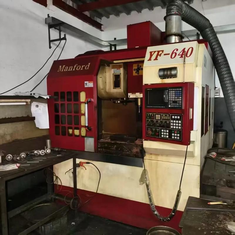 两台台湾重型迈鑫640模具机三菱m70a,主轴直连15000
